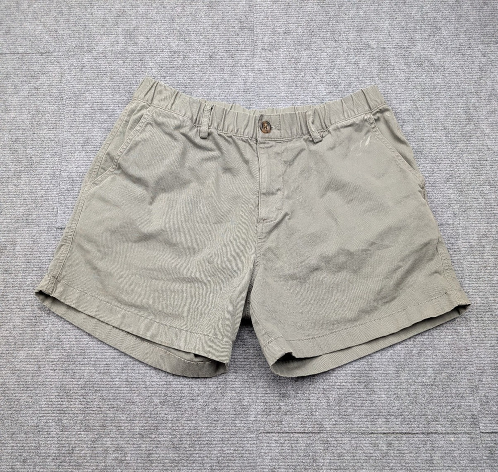 Bear Bottom Shorts 5.5" Mens Large Stretch Elastic Waist Gray Athleisure Classic
